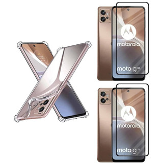Capa Case Capinha Para Motorola Moto G32 + Kit 2 Películas 3D Vidro Temperado em Oferta na Shopee