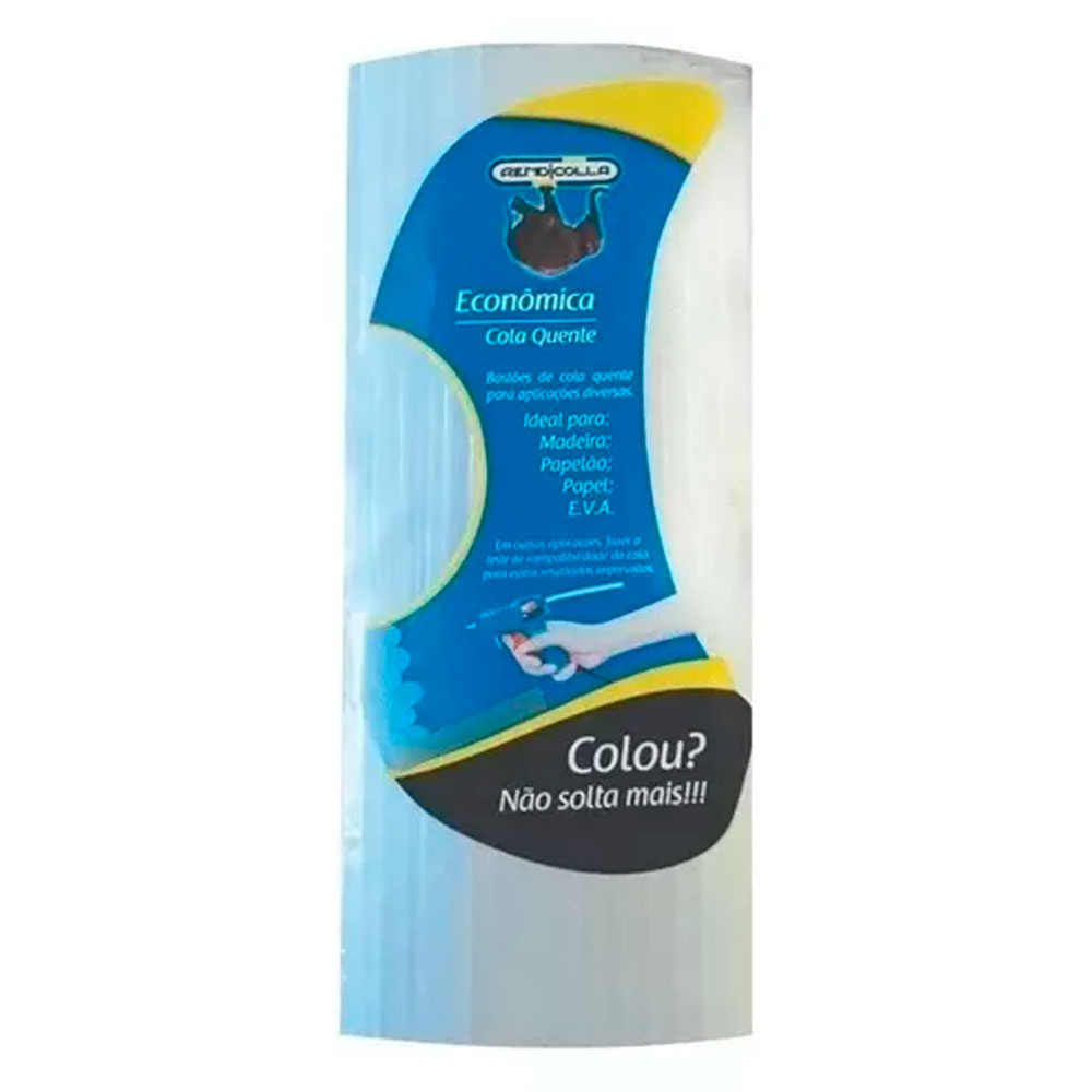 Bastão De Cola Quente Semi Transparente Fina 30cm X 7mm 1 Kg Rendicolla em Oferta na Shopee