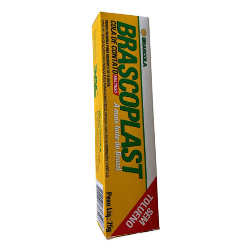 Cola De Contato Multiuso Brascoplast 75g Cola De Sapateiro