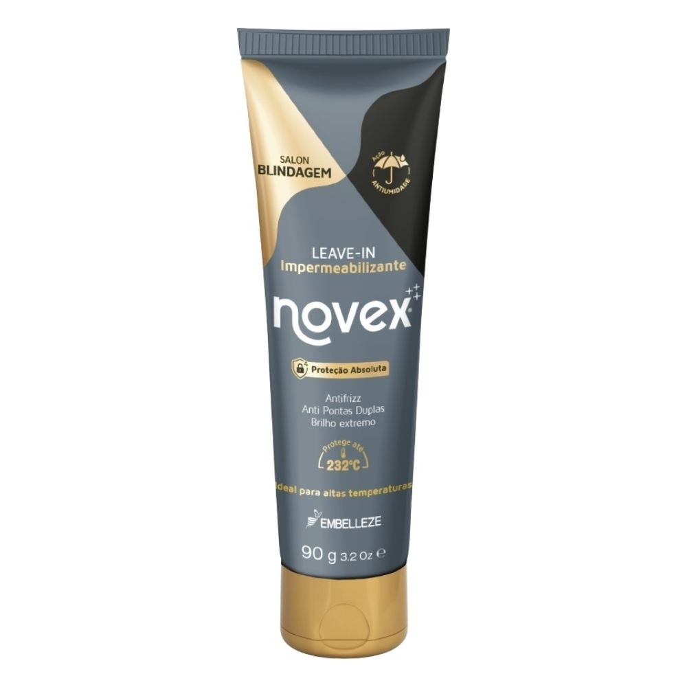 Leave-In Impermeabilizante Novex Salon Blindagem 90G - Beauty