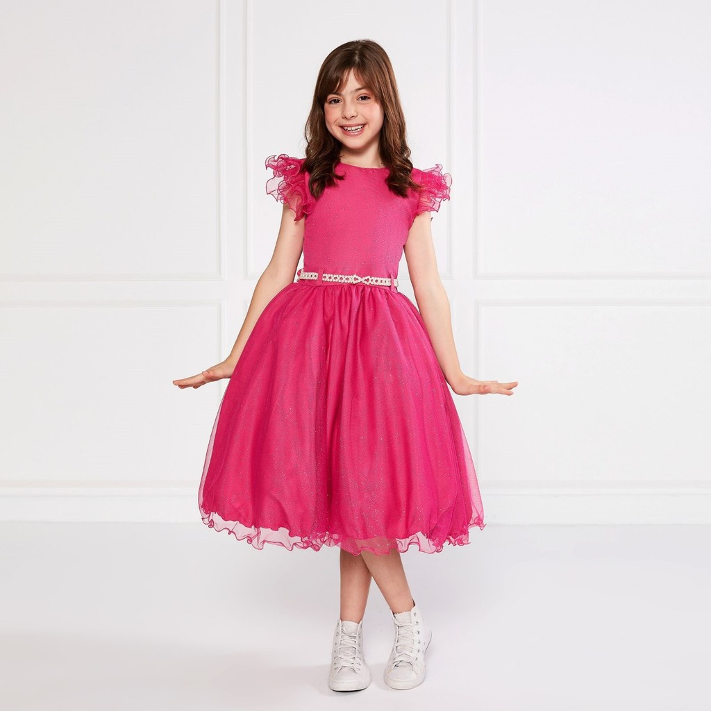 Vestido Infantil Rosa Pink em Oferta Shopee 2025