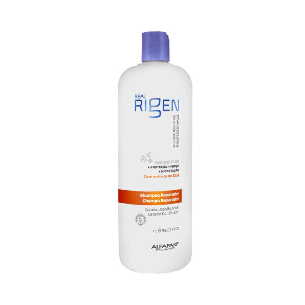 Alfaparf Real Rigen Repair - Shampoo Reparador 1L em Oferta na Shopee