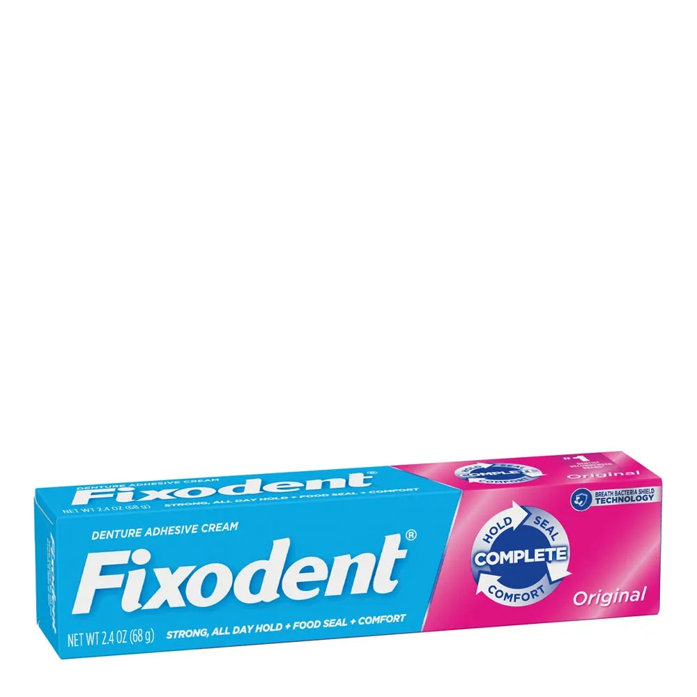 Fixodent Creme Adesivo P/ Dentaduras 68g