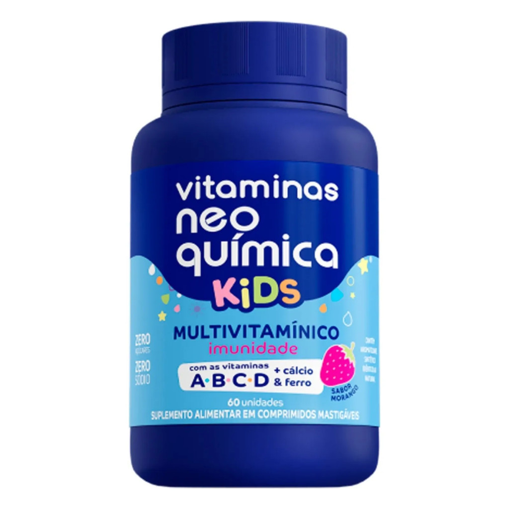 Suplemento Vitamínico Neo Química Kids – 60 Comprimidos