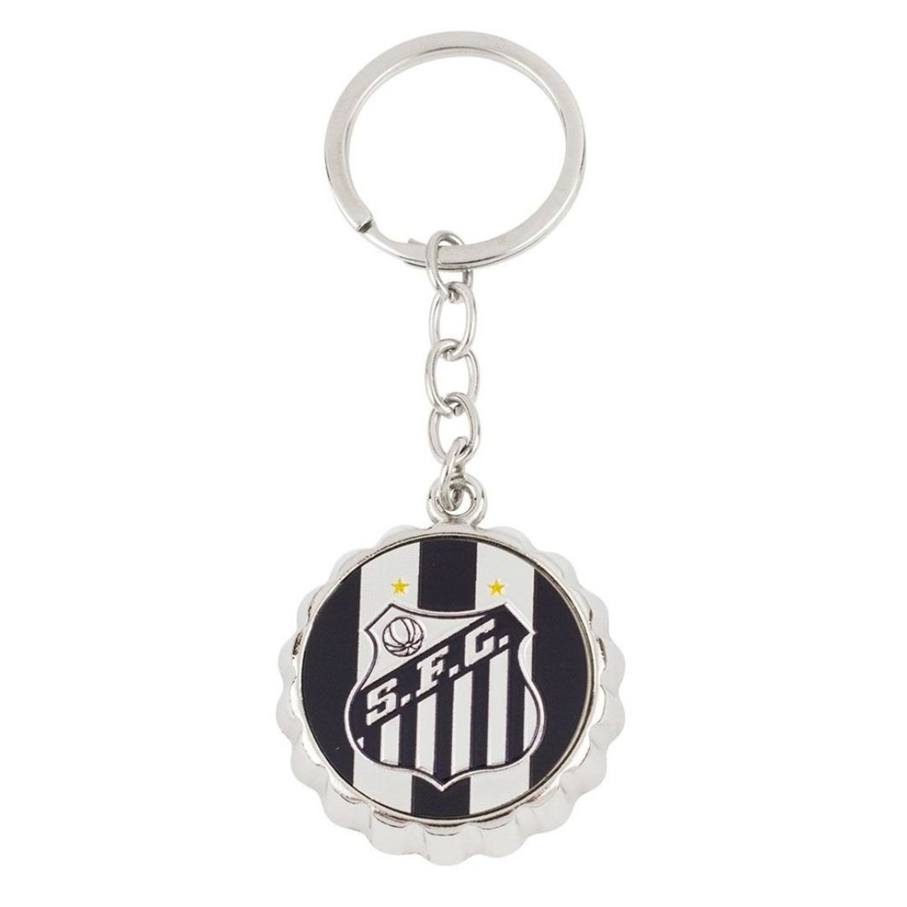 Chaveiro Tampa Abridor Time 3.5cm - Santos