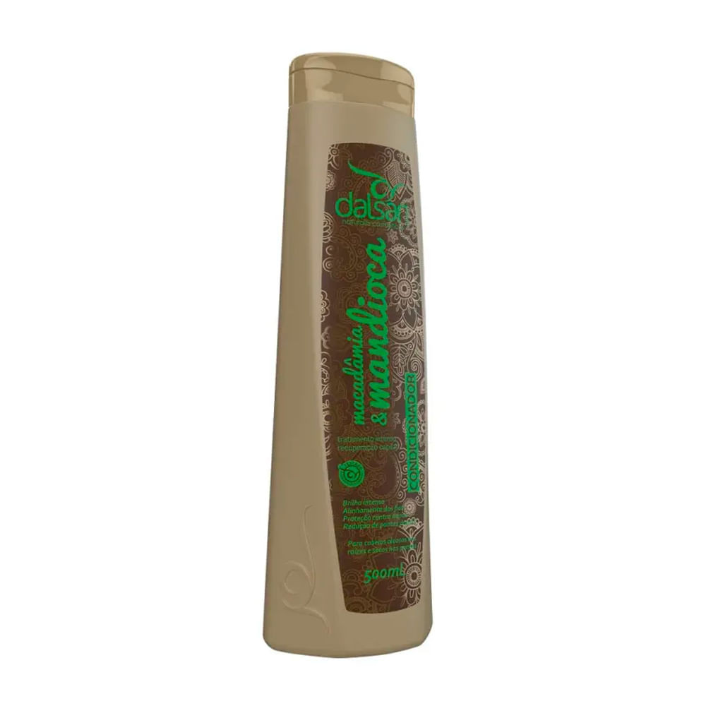 Condicionador Dalsan Mandioca E Macadâmia 500ml - Beauty