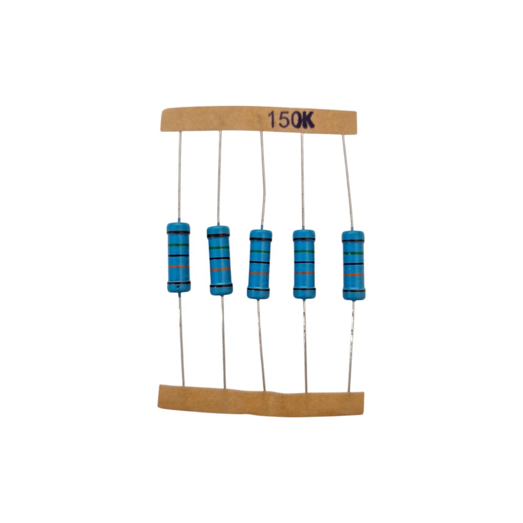 KIT 05 RESISTOR DE PRECISÃO 150K 1% 3W
