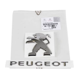 Emblema tampa traseira Peugeot 2008 2015 a 2024