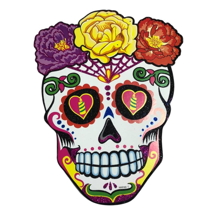 Enfeite De Helloween Caveira Mexicana 9185-2