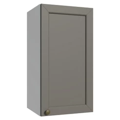 Armário Aéreo 35 cm 1 Porta Branco/Cinza Vik Madesa