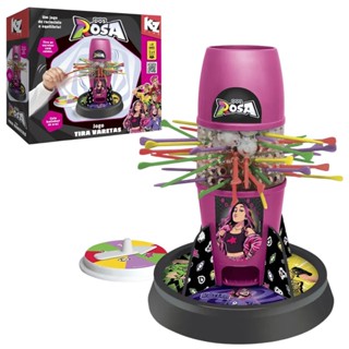 Jogo Infantil Tira Varetas Dos Rosa 1320 - Elka em Oferta na Shopee