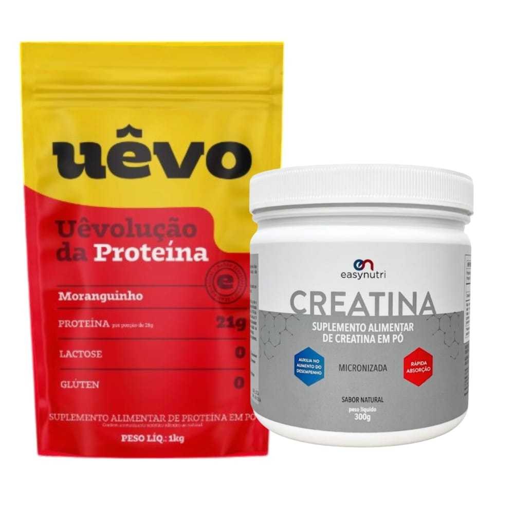 Albumina Uevo 1kg + Creatina Easy nutri 300g