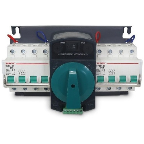 CHAVE DE TRANSFERENCIA AUTOMATICA 4 POLOS HYCQ5-63H 63A