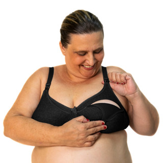Sutiã Cotton Liso Amamentação Plus Size Maternidade Confortável Básico Abertura Fácil em Oferta na Shopee