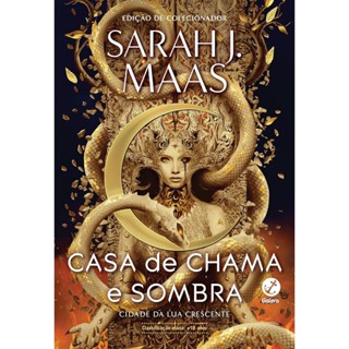 CIDADE DA LUA CRESCENTE - CASA DE CHAMA E SOMBRA - VOL 3 - GALERA em Oferta na Shopee