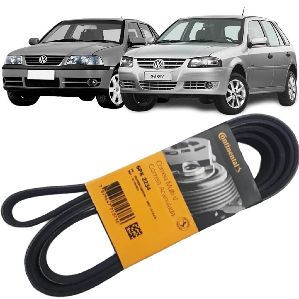 Correia Alternador Dir Hidraulica Ar Cond Gol G3 G4 1.8 2.0 em Oferta na Shopee