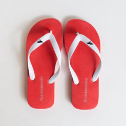 Chinelo Masculino Acostamento Basic Vermelho