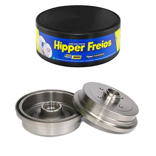 Par Tambor de Freio Traseiro GOL G1 180mm 1984 a 2014 Hipper Freio em Oferta na Shopee