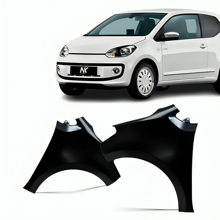 Par/Un Paralama Dianteiro VOLKSWAGEN UP 2014 2015 2016 2017 2018 2019 2020 2021 Mold. Original 1ªLinha Novo
