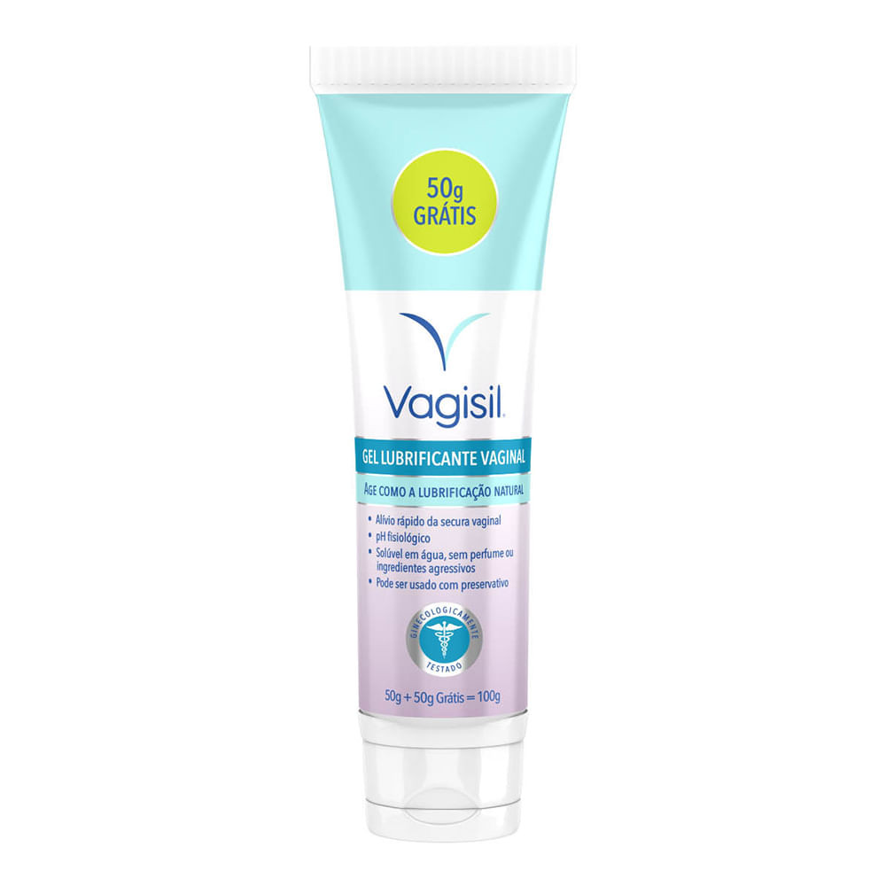 Gel Lubrificante Íntimo Vagisil 50g e Ganhe 50g - Health