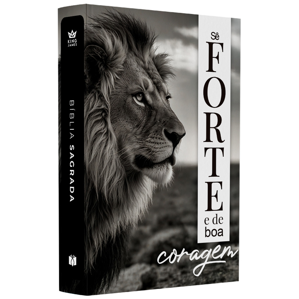 Bíblia Sagrada | King James |  Se Forte e de Boa Coragem
