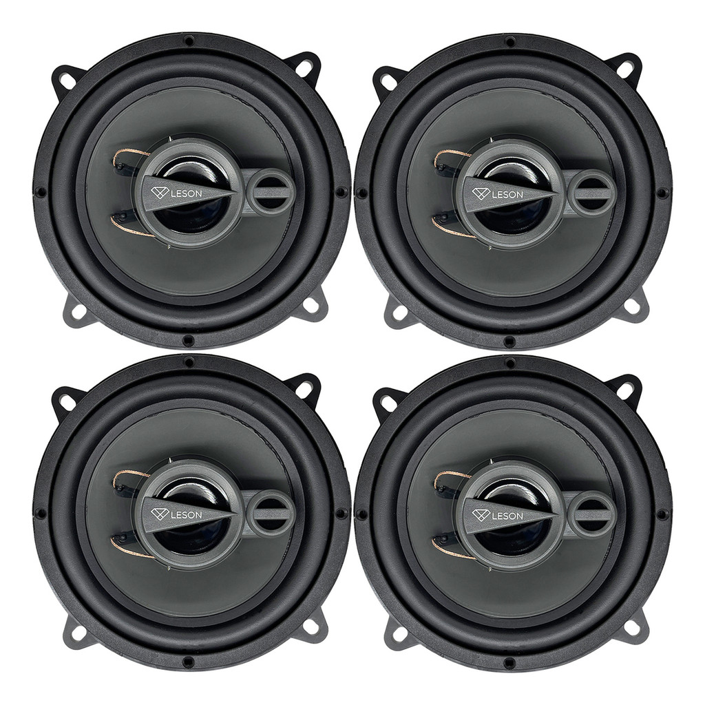 Kit 4 Alto Falantes 5 Pol Triaxial Diamond 280w 4 Ohms Leson em Oferta na Shopee