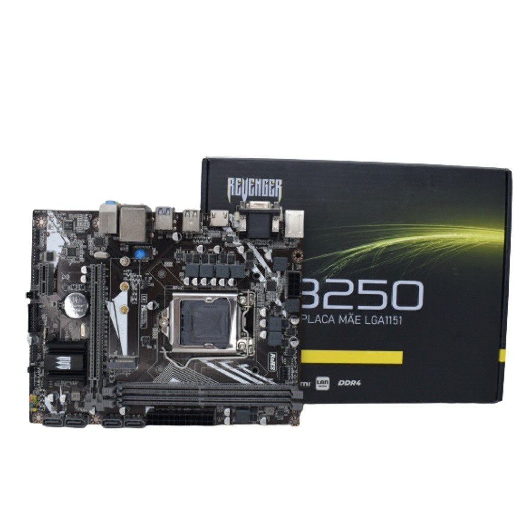 Placa Mãe Lga1151 Knup Ddr4 Intel B250 I7/i5/i3 Celeron - Pentium em Oferta na Shopee