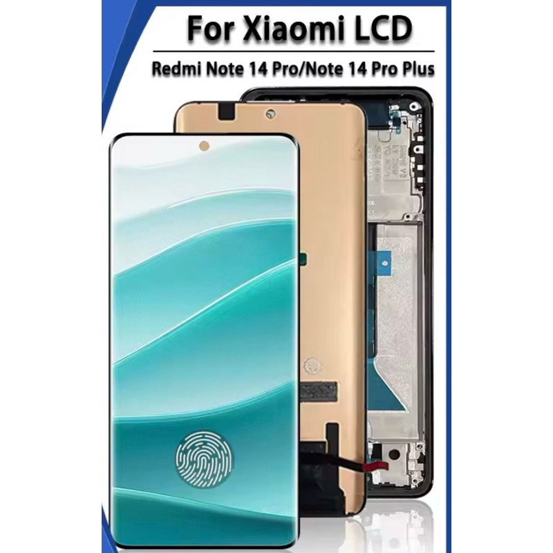 Tela Frontal Touch Compatível Com Xiaomi Redmi Note 14 Pro Plus 24090RA29C Note1