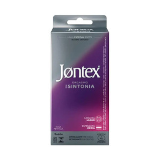 Preservativo Jontex Orgasmo Em Sintonia 4 Un - Reckitt Benckiser