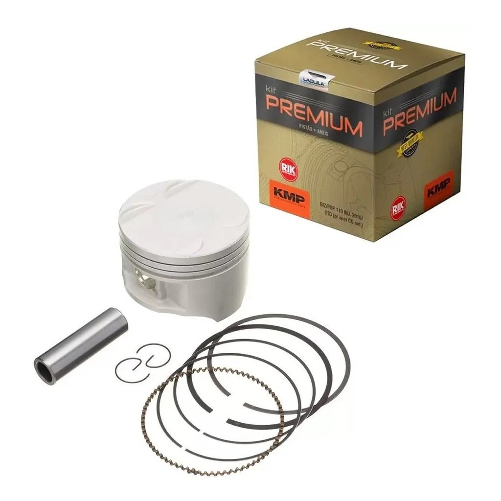 Kit Pistão e Anéis KMP Premium Rik Honda CB 450 0,25