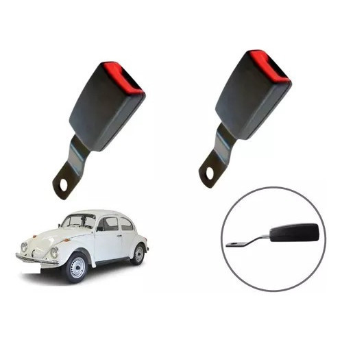 Kit Par De Haste Rígida Fecho Cinto De Segurança Vw Fusca em Oferta na Shopee