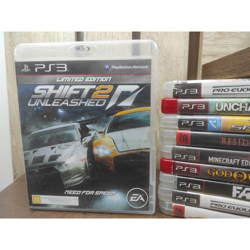 Jogo Need For Speed Shift 2 Unleashed L. Ed. Ps3 -  M Física