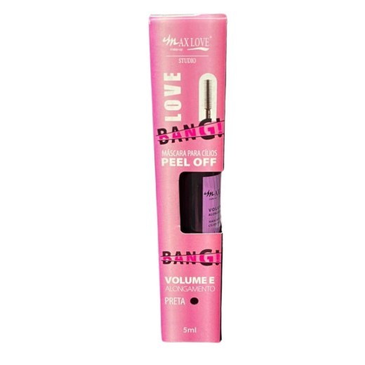 Máscara para Cílios Peel Off Bang Volume + Alongamento N⁰21 | Lançamento Max Love