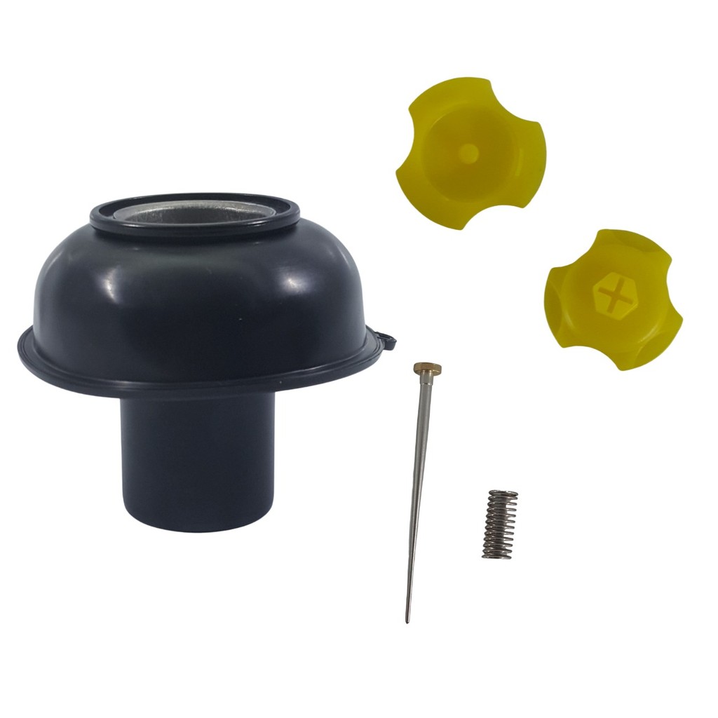 PISTONETE CARBURADOR KIT (PISTONETE+DIAFRAGMA+AGULHA)