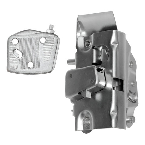 Fechadura Tranca Mecânica +batente Porta do Fusca  Esquerda