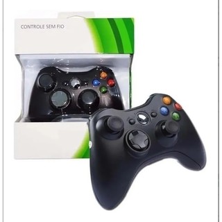 Controle Xbox 360 Sem Fio Wireless para PC PS3 Android Joystick Gamer Ergonômico com Anal…