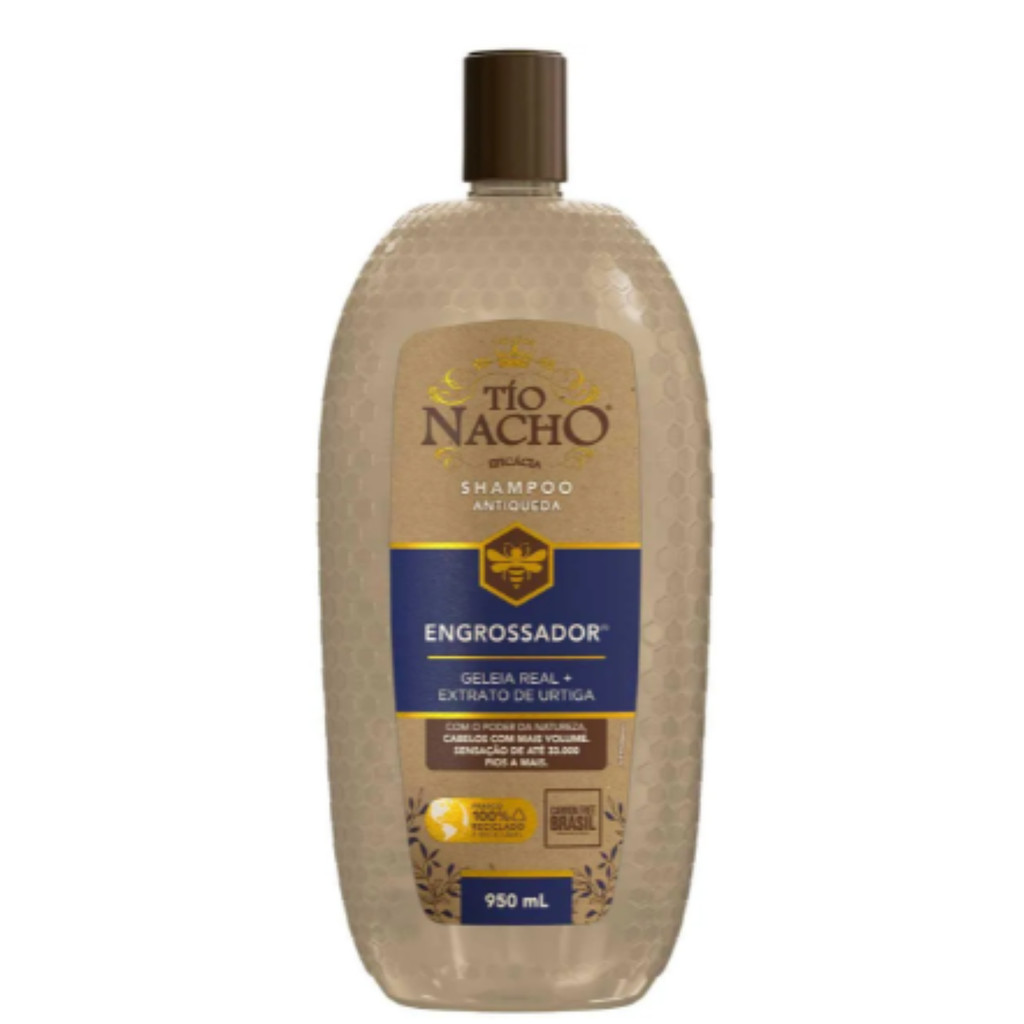 Tío Nacho Shampoo Antiqueda Engrossador 950 mL em Oferta na Shopee