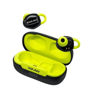 Fone de Ouvido WAAW Intra Auricular Move 200 Bluetooth Sport TWS Preto e Verde em Oferta na Shopee
