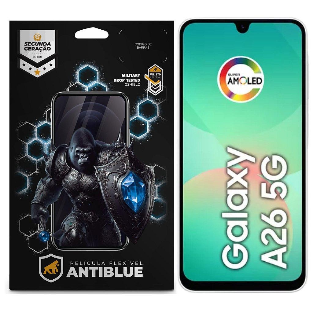 Película para Samsung Galaxy A26 5G - AntiBlue - Gshield em Oferta na Shopee