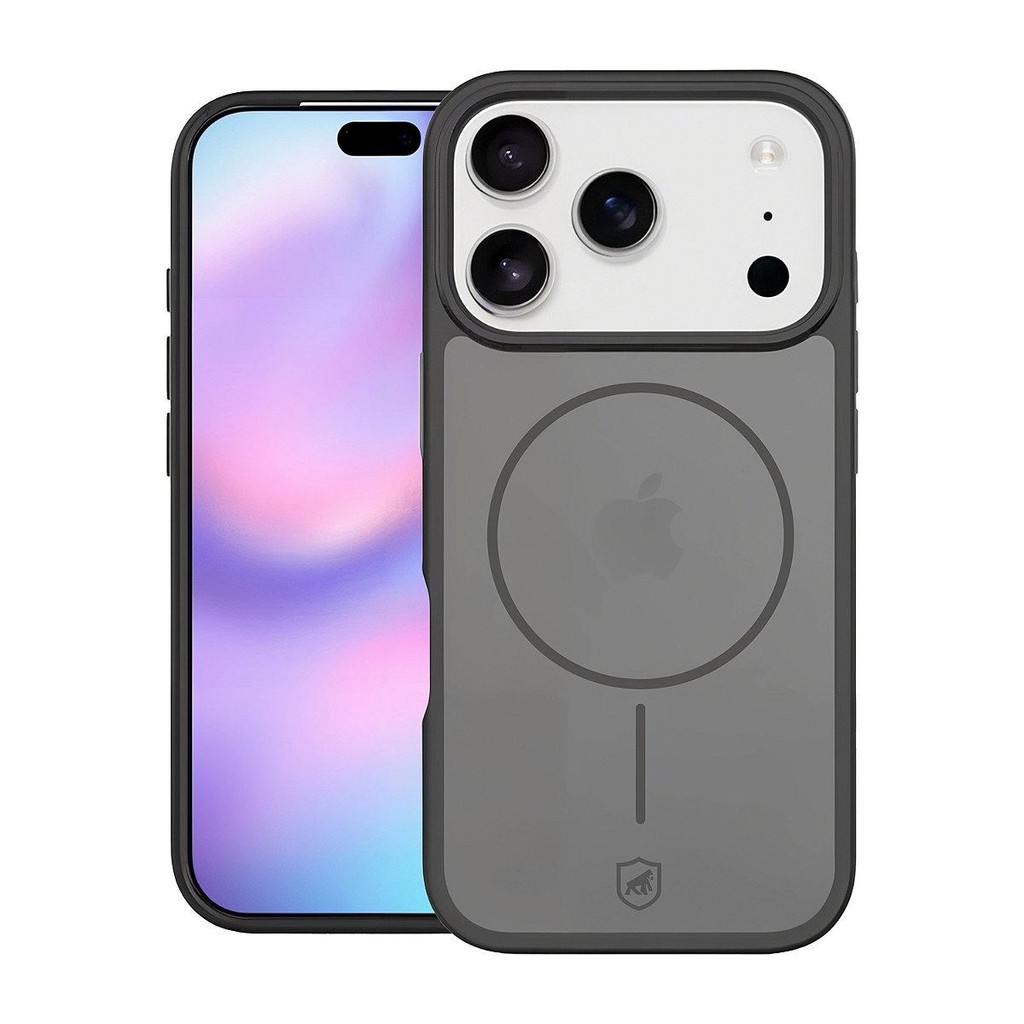Capa case capinha para iPhone 17 Pro - Magsafe Wave Fumê - Preta - Gshield em Oferta na Shopee