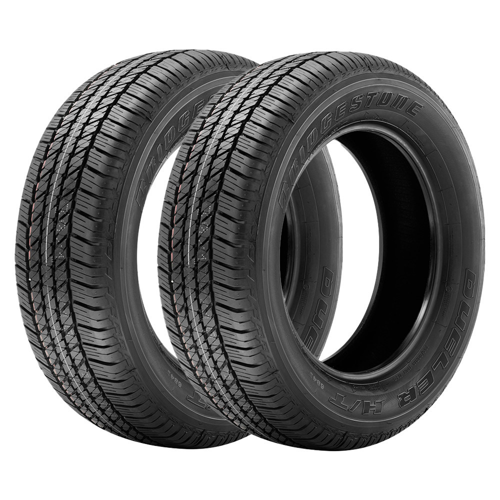 Jogo 2 Pneus Bridgestone Aro 18 Dueler H/T 684 II Ecopia 265/60R18 110T em Oferta na Shopee