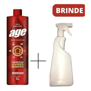 Kit Remedio de Barata Age 1L + Borrifador Inseticida Dedetizador Barata Francesinha Mosquito Pulga em Oferta na Shopee