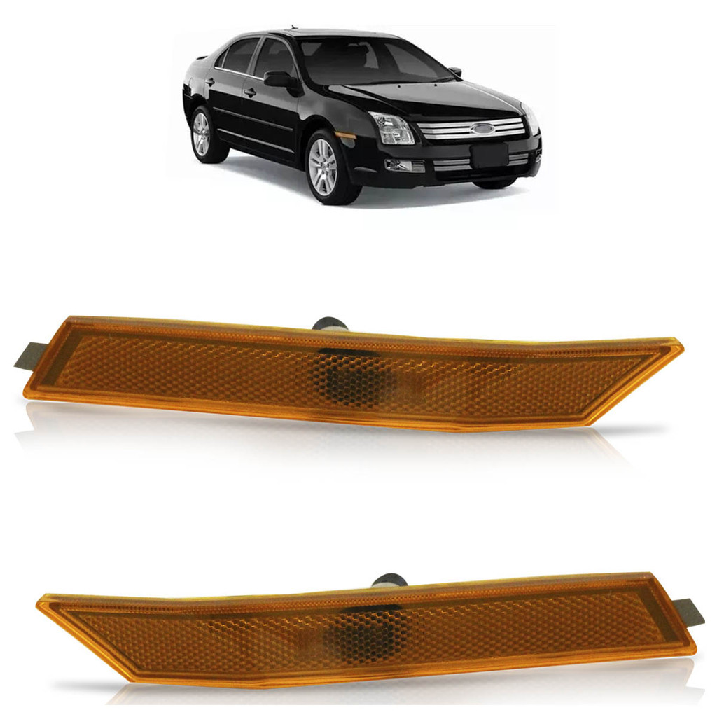 Pisca Seta Parachoque Dianteiro Fusion 2006 2007 2008 2009 Âmbar - Spare Parts and Accessories for Vehicles