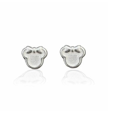Brincos Minnie mini Prata 925 - Fashion Accessories
