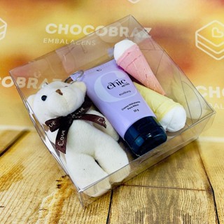 10~50 CAIXA CRISTAL 12X12X5 - ID5283 (IDEIA) ESSENCIAL em Oferta na Shopee