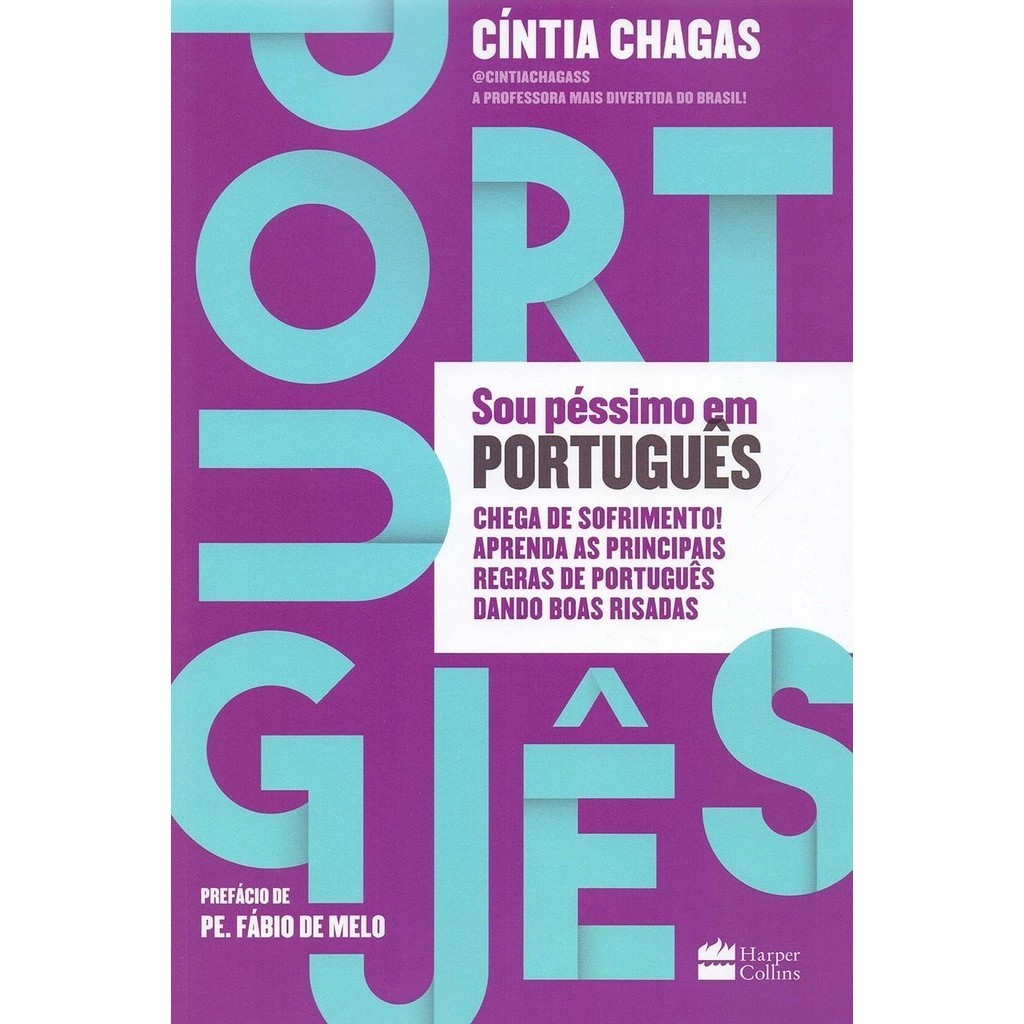 Sou Péssimo em Português | Cíntia Chagas em Oferta na Shopee
