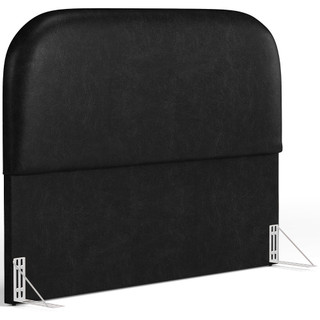 Cabeceira Cama Box Casal 140cm Orgânica Lanna W01 Couríssimo Preto - Lyam Decor em Oferta na Shopee