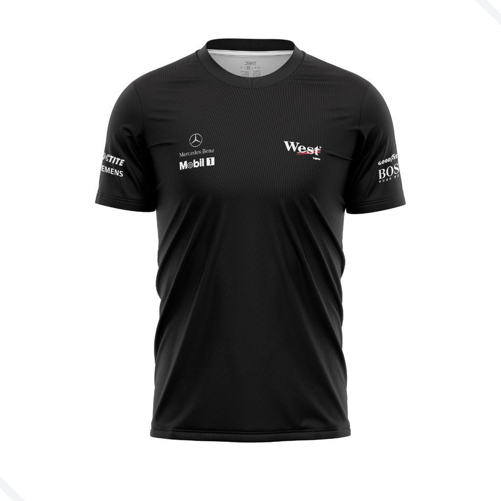 CAMISA CASUAL F1 MERCEDES CAMISETA BLUSA TORCEDOR DRY FIT UV 50+