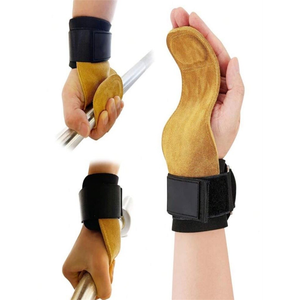 Luvas de Fitness,Luva Hand Grip Couro Microfibras De Vaca Garras De Levanta,Para Academia,Treinamento de Peso