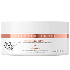 Máscara Tratamento Creme de Hidratação Damage Repair Jacques Janine 80g